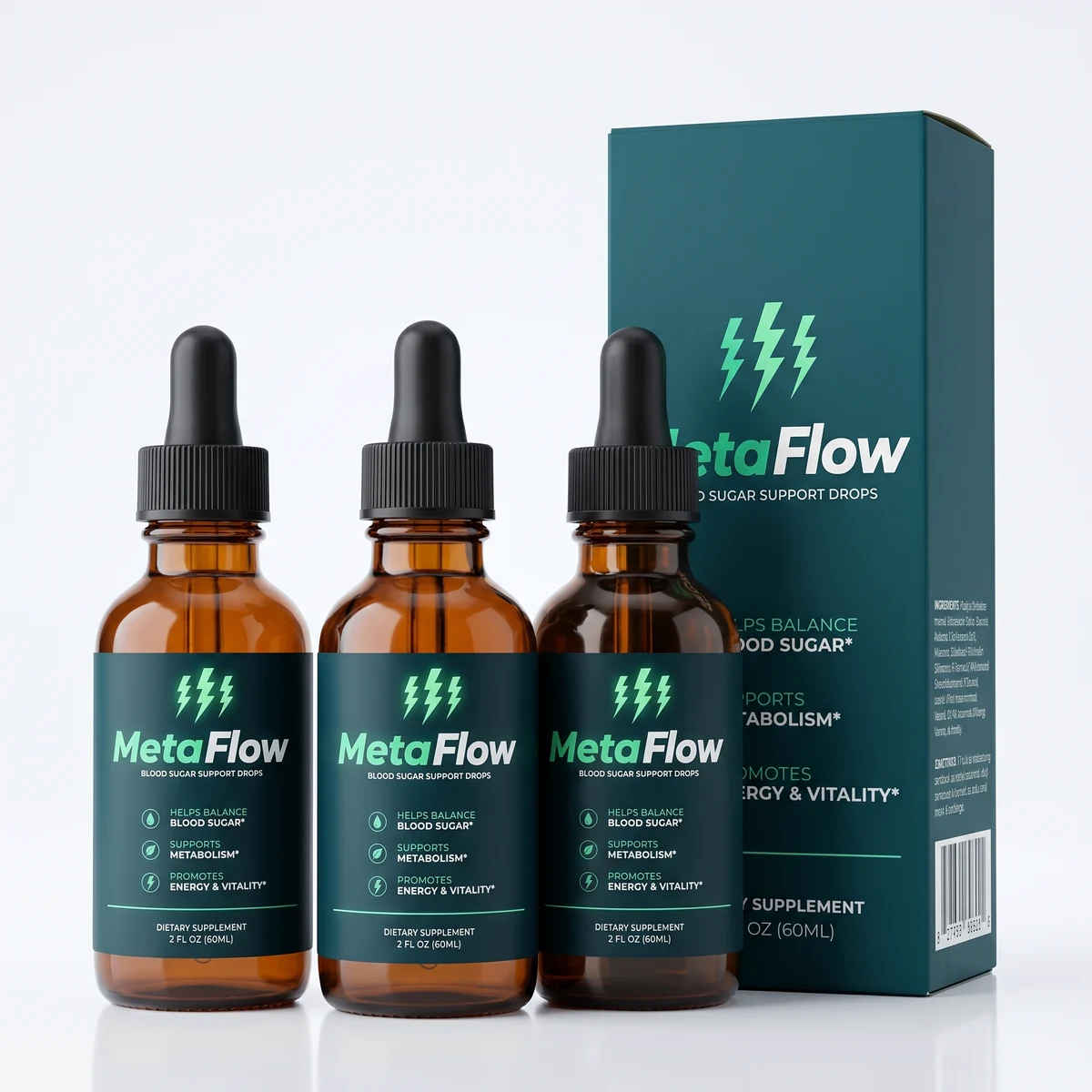 MetaFlow 3 bottles